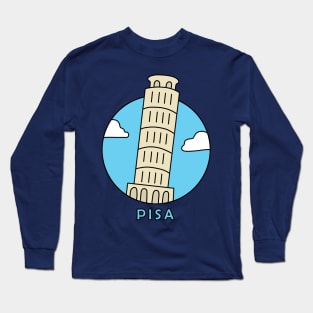 Leaning Tower of Pisa Long Sleeve T-Shirt